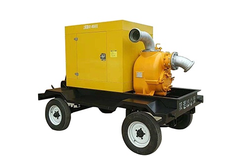 拖車(chē)式大流量應(yīng)急移動(dòng)排水泵站350m³/h
