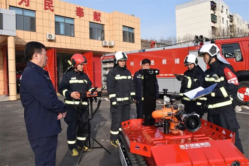 “新戰(zhàn)友”入列，使命必達(dá)， 北京凌天智能助力東營(yíng)油田消防隊(duì)