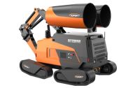 RXR-YM60000GD消防排煙滅火破拆機(jī)器人 (油動(dòng)液壓、破拆機(jī)械臂、80國產(chǎn)消防水炮)